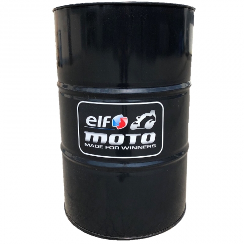 216 Liter gebrauchtes ELF Moto Fass in schwarz